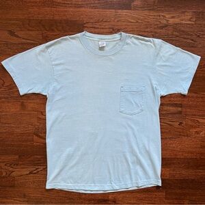 Vintage Faded Royal Comfort by JC Penney Pocket Tee